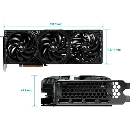 Видеокарта Palit GeForce RTX 5070 Ti GamingPro-S (NE7507T019T2-GB2031U) - изображение 10