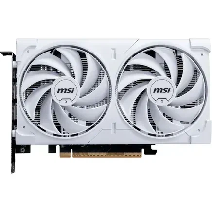 Видеокарта MSI GeForce RTX 5060 VENTUS 2X OC WHITE (RTX 5060 8G VENTUS 2X OC WHITE) - Фото 2 Видеокарта MSI GeForce RTX 5060 VENTUS 2X OC WHITE (RTX 5060 8G VENTUS 2X OC WHITE) - изображение 2