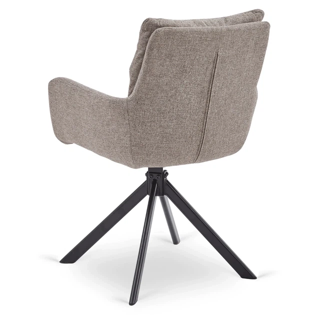 Стул поворотный MEBEL ELITE PAUL Светло-коричневый ME.PAUL/BR/CZ/T/K - Фото 4 Стул поворотный MEBEL ELITE PAUL Светло-коричневый ME.PAUL/BR/CZ/T/K - изображение 4