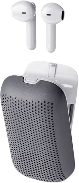 Навушники Lexon Speakerbuds Grey (3660491202764) - зображення 4