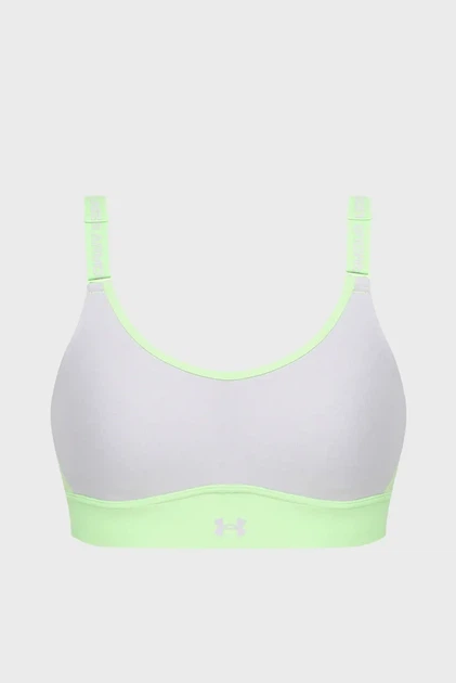 Жіночий сірий топ UA Infinity Mid 2.0 Bra-GRN Under Armour S D-DD 1384123-712 - Фото 1 Жіночий сірий топ UA Infinity Mid 2.0 Bra-GRN Under Armour S D-DD 1384123-712 - изображение 1