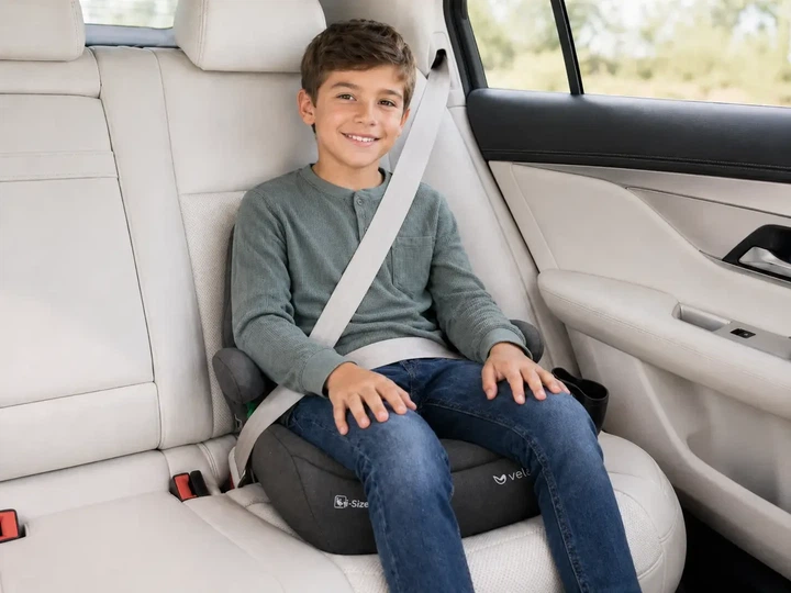 Бустер VELANO Gravo i-Size ISOFIX, Grey (48145) - зображення 5