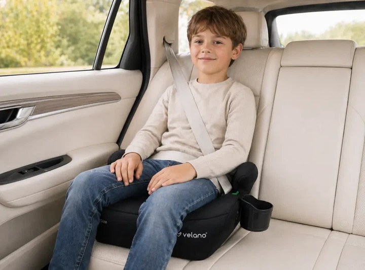 Бустер VELANO Primo i-Size ISOFIX, Black (48142) - зображення 5