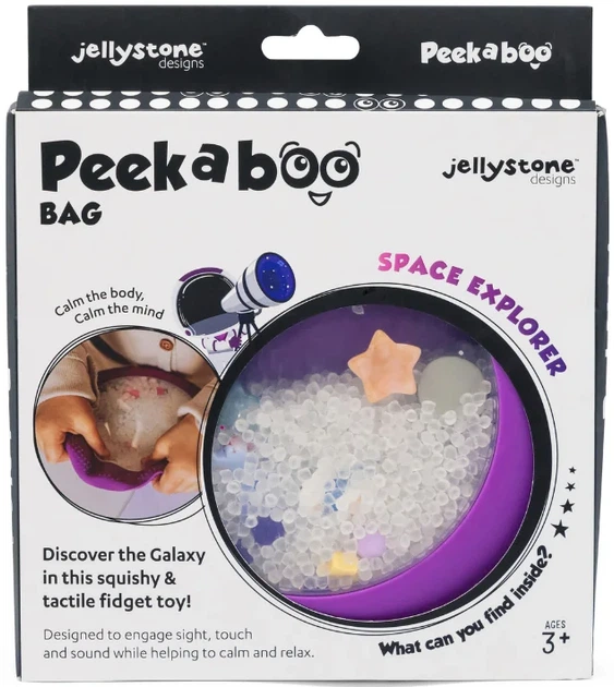 Dysk sensoryczny Jellystone Designs Peekaboo A-Ku-Ku! Galakt z figurkami (9343900011525) - Zdjęcie 1 Dysk sensoryczny Jellystone Designs Peekaboo A-Ku-Ku! Galakt z figurkami (9343900011525) - obraz 1