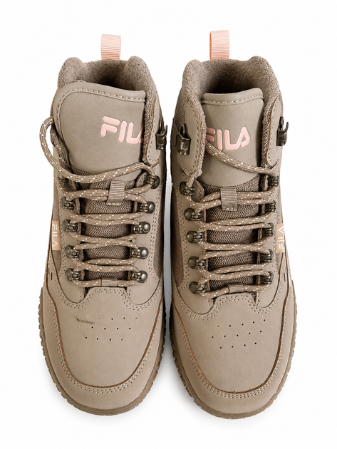 Ботинки женские FILA TEX FW8216 коричневые демисезонные 38 - изображение 4
