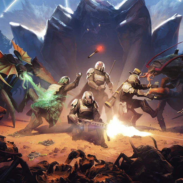 Интерьерная картина Helldivers 2, декор в комнату геймера, 24×42 см (id6622) - изображение 3