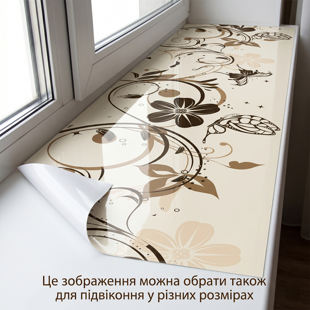 Покрытие для стола, мягкое стекло с фотопринтом, цветы, 1,2 мм (600х1000)(МСПБ-2-s_fl11688) - изображение 6