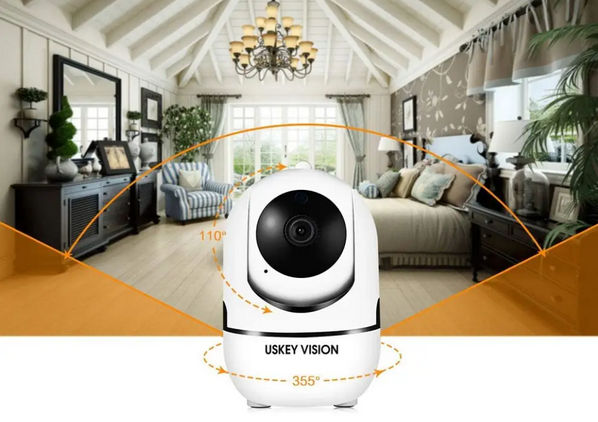 Камера видеонаблюдения QC011 IP CAMERA Wifi Беспроводная поворотная видеокамера с инфракрасной подсветкой - Фото 2 Камера видеонаблюдения QC011 IP CAMERA Wifi Беспроводная поворотная видеокамера с инфракрасной подсветкой - изображение 2