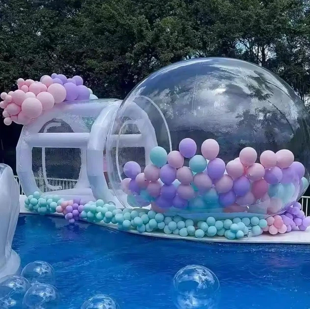 Фотозона надувна «Чудо-куля» біла, 3 м, для весіль, фотосесій та дитячих свят - зображення 7