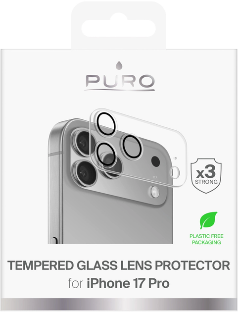 Загартоване скло SBS Puro Camera Standard для Apple iPhone 17 (8018417525896) - Фото 6 Загартоване скло SBS Puro Camera Standard для Apple iPhone 17 (8018417525896) - зображення 6