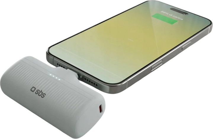 УМБ SBS EcoPower 5000 mAh 10W Grey (8018417498459) - зображення 4
