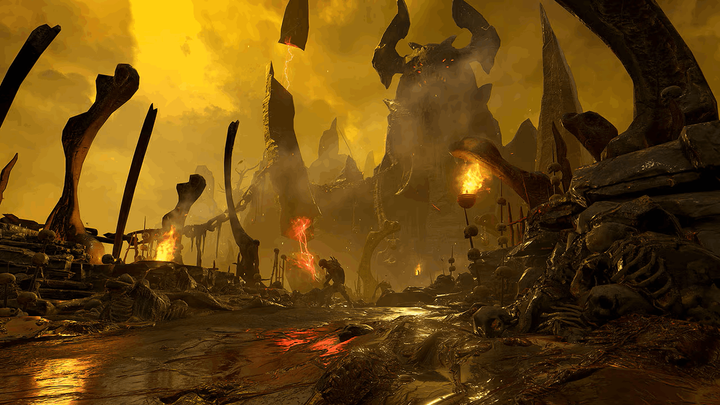 Игра DOOM для PS4 (Blu-ray диск) RU Б/У - Фото 4 Игра DOOM для PS4 (Blu-ray диск) RU Б/У - изображение 4