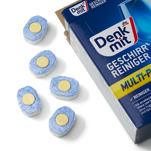 Таблетки для посудомийної машини DM DenkMit Multi-Power 40 шт - зображення 3