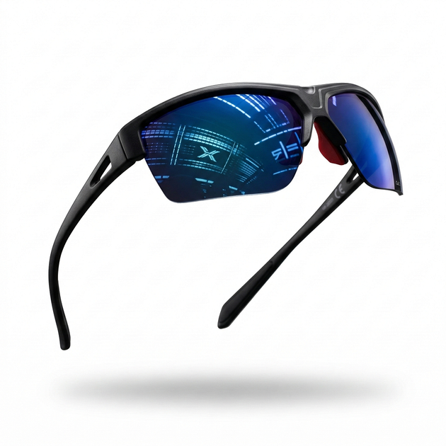 Окуляри спортивні Crivit Pro Black Matte зі змінними лінзами - Фото 4 Окуляри спортивні Crivit Pro Black Matte зі змінними лінзами - изображение 4