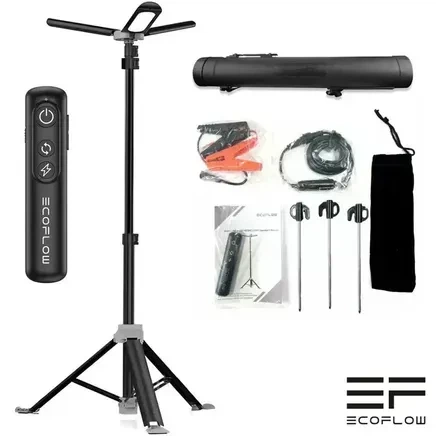 Кемпинговый телескопический фонарь-светильник EcoFlow Multifunctional Outdoor Camping Light - Фото 2 Кемпинговый телескопический фонарь-светильник EcoFlow Multifunctional Outdoor Camping Light - изображение 2