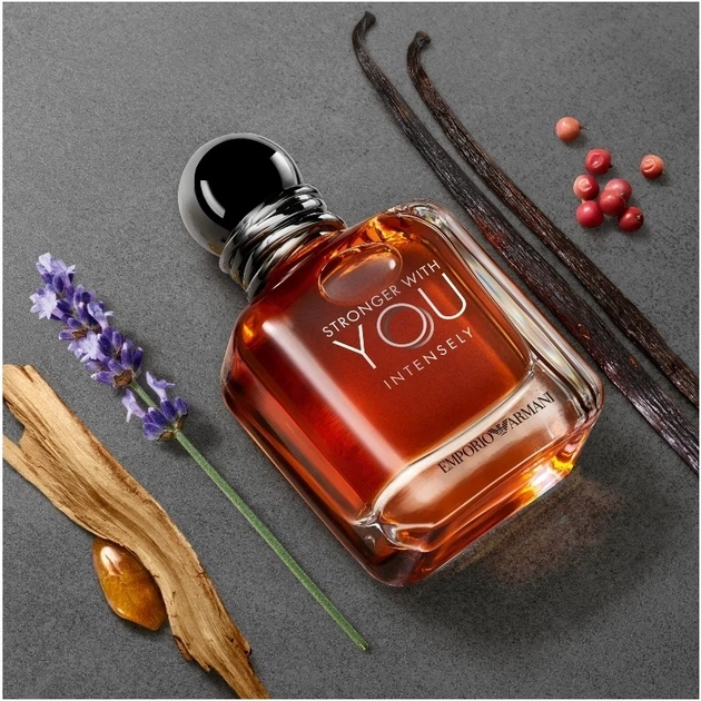 Парфумована вода для чоловіків Giorgio Armani Emporio Armani Stronger With You Intensely 100 ml - изображение 3
