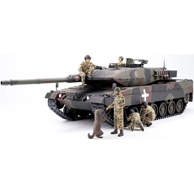 Конструктор ICM Holding Leopard 2A6 ЗСУ з екіпажем - зображення 3