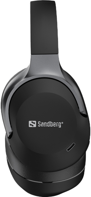 Навушники Sandberg Wireless Travel Headset ANC Black (5705730126536) - Фото 2 Навушники Sandberg Wireless Travel Headset ANC Black (5705730126536) - зображення 2