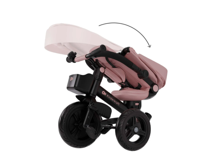 Триколісний велосипед Aveo 2 Plus, Kinderkraft (Pink) - зображення 5