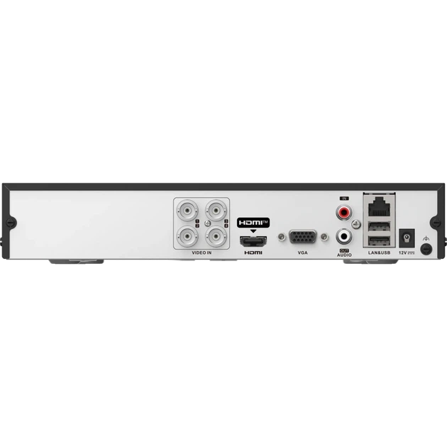 Видеорегистратор Hikvision iDS-7204HUHI-M1/T 4-канальный 5MP 1U H.265 AcuSense - Фото 2 Видеорегистратор Hikvision iDS-7204HUHI-M1/T 4-канальный 5MP 1U H.265 AcuSense - изображение 2