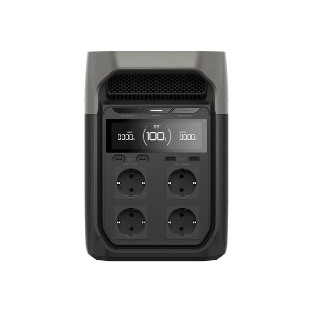 Зарядна станція EcoFlow DELTA 3 EU / 1800 Вт / 1024 Вт⋅год / LiFePO4 (EFDELTA3-EU) - Фото 3 Зарядна станція EcoFlow DELTA 3 EU / 1800 Вт / 1024 Вт⋅год / LiFePO4 (EFDELTA3-EU) - изображение 3