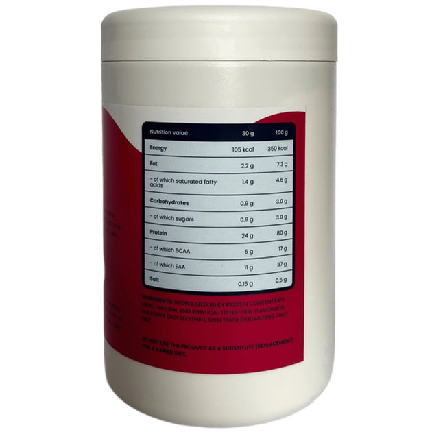 Протеин белковый коктейль Body Beauty Protein 80% 0,45 кг Клубника - изображение 2
