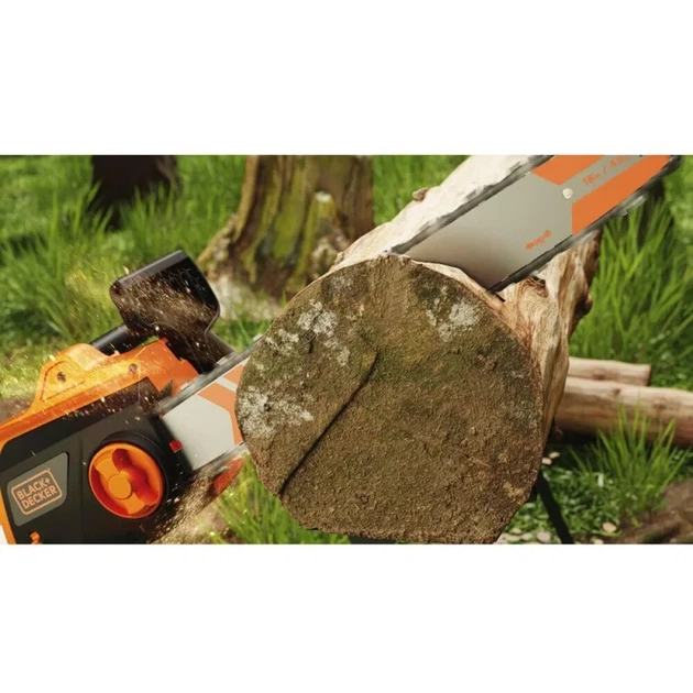 Пила цепная Black+Decker сетевая 2200 Вт шина 45 см BECS2245-QS - изображение 6