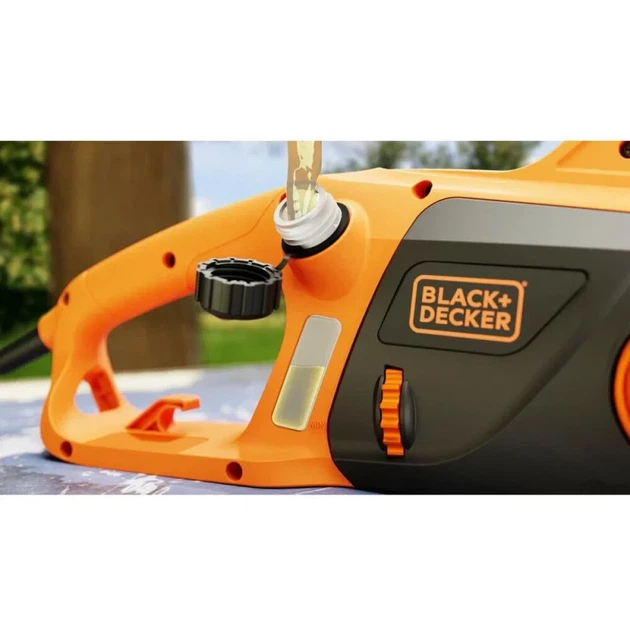 Пила цепная Black+Decker сетевая 2200 Вт шина 45 см BECS2245-QS - изображение 7