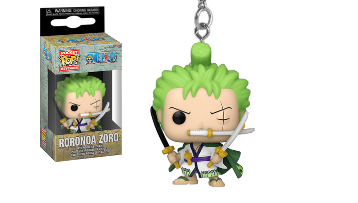 Брелок FUNKO POP! Ван Пис Ророноа Зоро One Piece Roronoa Zoro 102mm 61371 - изображение 5
