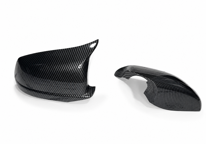 Накладки на зеркала M-Style Carbon Look для BMW F10 F11 дорестайлинг 2011-2013, комплект 2 шт - изображение 3