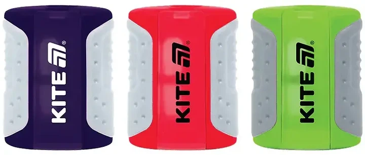 Набор точилок для карандашей Kite Soft с контейнером ассорти цветов 24 шт (K25-370) - Фото 2 Набор точилок для карандашей Kite Soft с контейнером ассорти цветов 24 шт (K25-370) - изображение 2