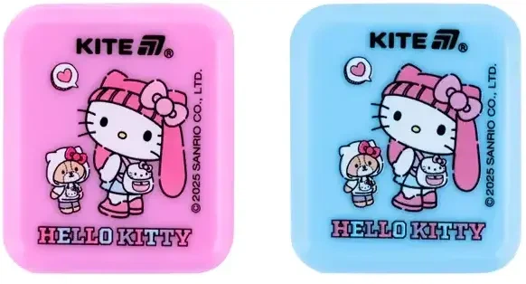 Набор точилок для карандашей Kite Hello Kitty с контейнером ассорти цветов 24 шт (HK25-116) - Фото 2 Набор точилок для карандашей Kite Hello Kitty с контейнером ассорти цветов 24 шт (HK25-116) - изображение 2