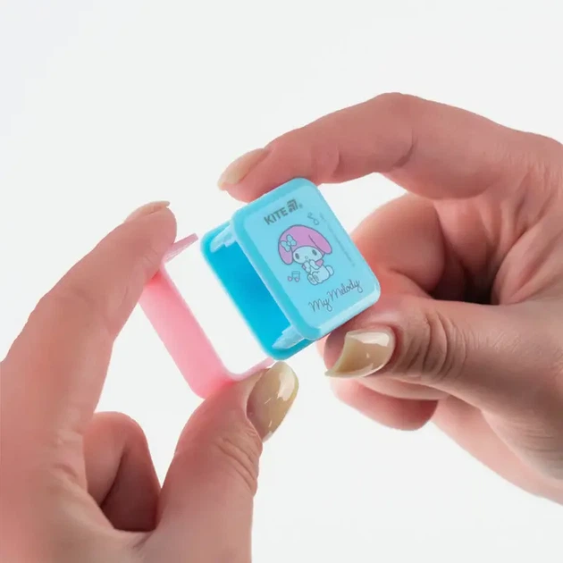 Набор точилок для карандашей Kite HK My Melody с контейнером ассорти цветов 24 шт (HK26-116) - Фото 4 Набор точилок для карандашей Kite HK My Melody с контейнером ассорти цветов 24 шт (HK26-116) - изображение 4