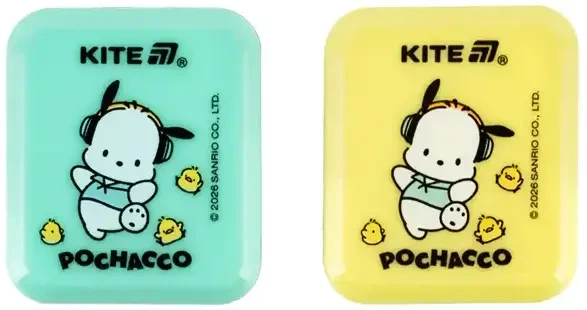 Набор точилок для карандашей Kite Pochacco с контейнером ассорти цветов 24 шт (PC26-116) - Фото 2 Набор точилок для карандашей Kite Pochacco с контейнером ассорти цветов 24 шт (PC26-116) - изображение 2