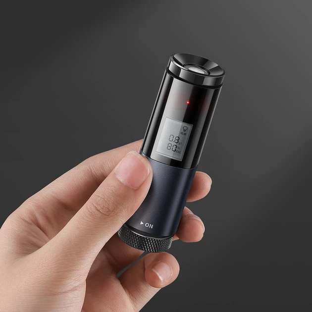 Электронный алкотестер Baseus with LCD Black (CRCX-01) - изображение 12