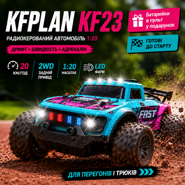 Машинка KFplan KF23 на радиоуправлении радиоуправляемый автомобиль 1:20 2WD Автомобиль 20 км/ч Дрифт Авто - Фото 10 Машинка KFplan KF23 на радиоуправлении радиоуправляемый автомобиль 1:20 2WD Автомобиль 20 км/ч Дрифт Авто - изображение 10