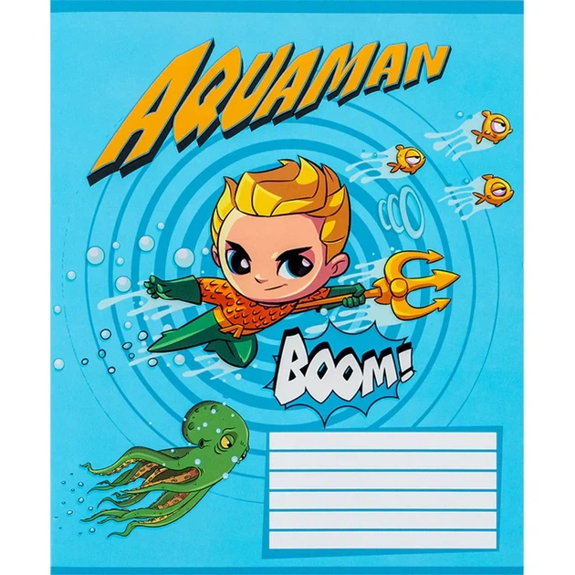 Зошит шкільний Kite 12 аркушів коса лінія DC Comics (DC24-235) - Фото 5 Зошит шкільний Kite 12 аркушів коса лінія DC Comics (DC24-235) - изображение 5