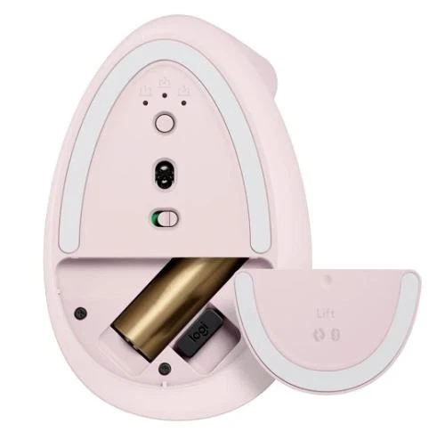 Миша Logitech Lift Vertical Ergonomic, Rose, бездротова (910-006478) - зображення 5