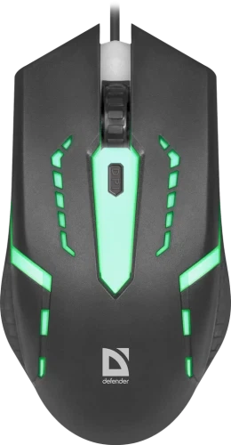 Мышь Defender Hit MB-601, Black (52601) - Фото 2 Мышь Defender Hit MB-601, Black (52601) - изображение 2