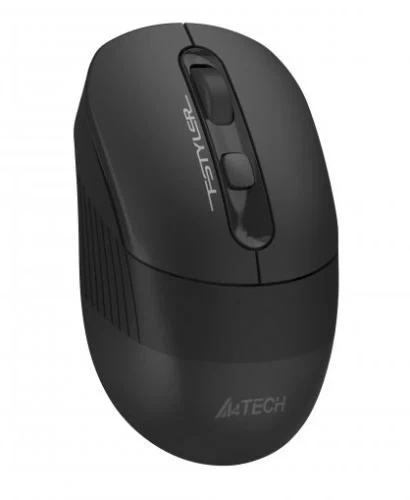 Миша A4Tech Fstyler FB10C, Stone Black, USB, бездротова, оптична, BT+RF (Combo), 1200/1600/2000/2400 dpi, 125 Hz, 4 кнопки, вбудований Li акумулятор - изображение 2