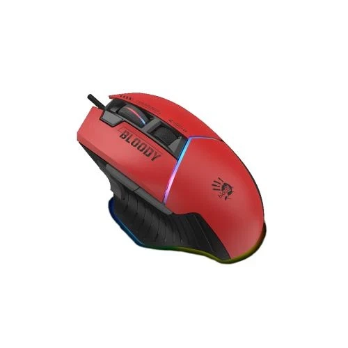 Миша Bloody W95 Max, Sports Red, USB, оптична (сенсор MAX BC3332-A), 100 - 12 000 cpi, 10 кнопок (8 програмованих), вбудована пам'ять, RGB підсвічування, перемикачі більше 50 млн. натискань, ніжки X'Glide, 1.8 м - Фото 3 Миша Bloody W95 Max, Sports Red, USB, оптична (сенсор MAX BC3332-A), 100 - 12 000 cpi, 10 кнопок (8 програмованих), вбудована пам'ять, RGB підсвічування, перемикачі більше 50 млн. натискань, ніжки X'Glide, 1.8 м - изображение 3