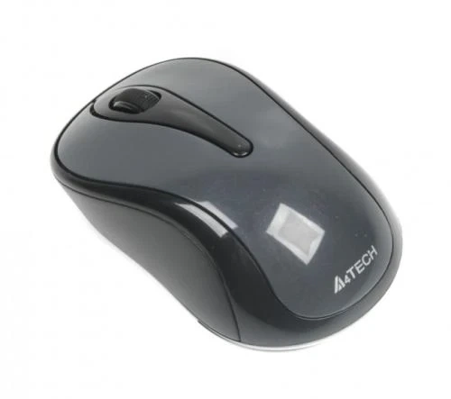 Миша A4Tech G3-280N GLOSSY Grey, USB V-TRACK - Фото 2 Миша A4Tech G3-280N GLOSSY Grey, USB V-TRACK - зображення 2