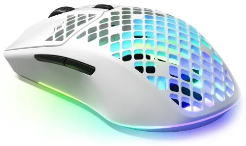 Миша SteelSeries Aerox 3 Wireless Snow (62608) - зображення 2