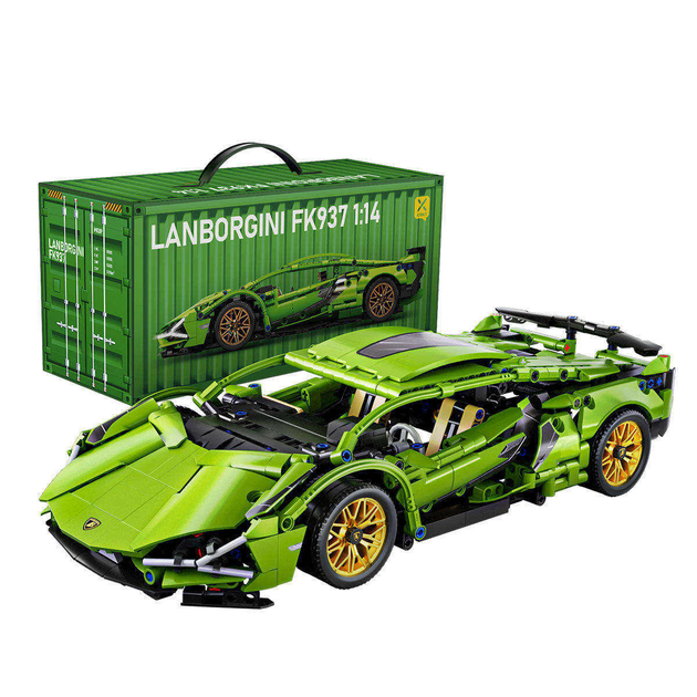 Конструктор спортивний автомобіль 1280+ деталей у стилі LEGO Technic, машинка конструктор для дітей - зображення 5