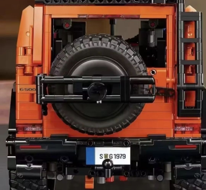 Конструктор Technic Mercedes-Benz G500 2891 деталей у стилі LEGO, позашляховик G-Class 1:8, великий колекційний набір - зображення 5