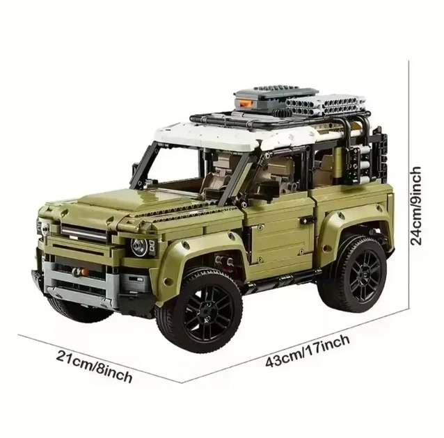 Конструктор з радіокеруванням Land Rover Defender 2573 деталей - зображення 4