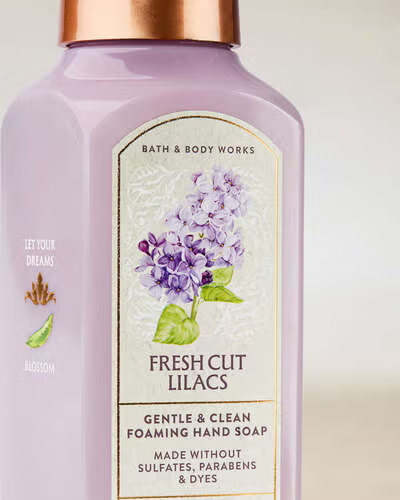 Жидкое мыло-пена для рук Bath & Body Works (1200198003015) Fresh Clit Lilacs Gentle & Clean Foaming Hand Soap 259 мл - изображение 2