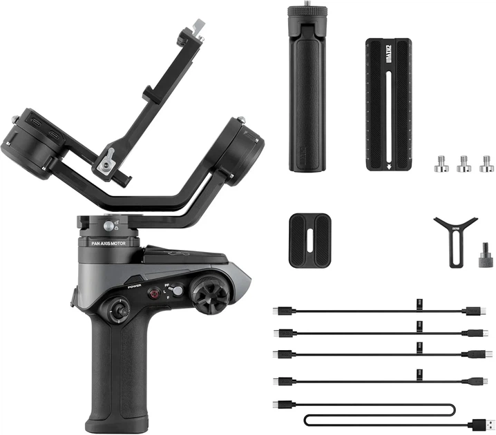 Стабілізатор ZHIYUN WEEBILL-2 Чорний (102063695) - Б/В - зображення 8