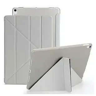 Чехол для iPad Air 10.9 11 противоударный с держателем для стилуса автоматический сон GF-003 серый - зображення 7