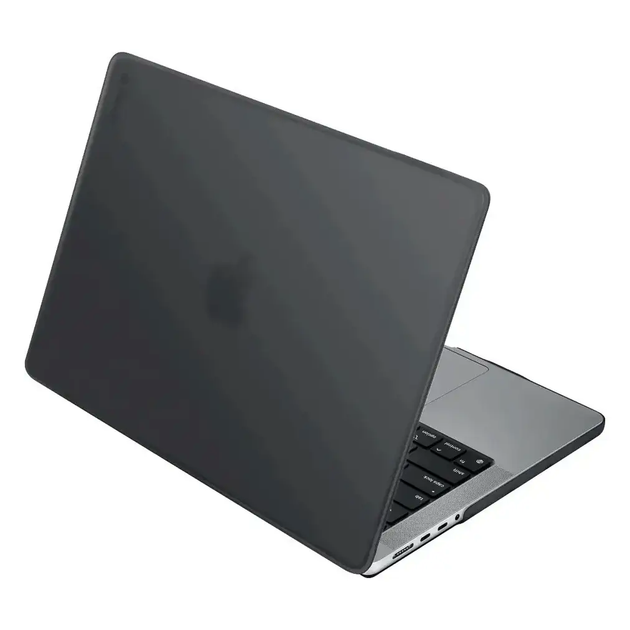 Чехол противоударный для MacBook Air 13.6 дюймов силикон защита от ударов черный - изображение 4